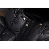 Women's Longline Puffer Coat with Hood, High Shine Quilted Maxi Coat for Winter